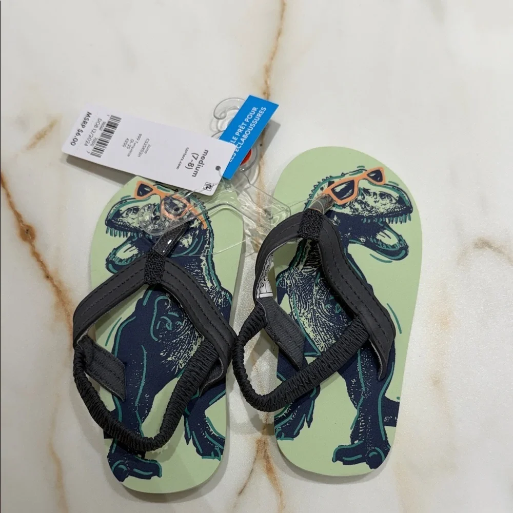 Carters pool sandals (7-8)